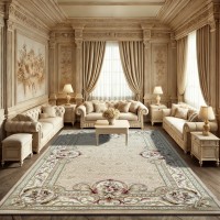 Китайский ковер 002039 Бежевый